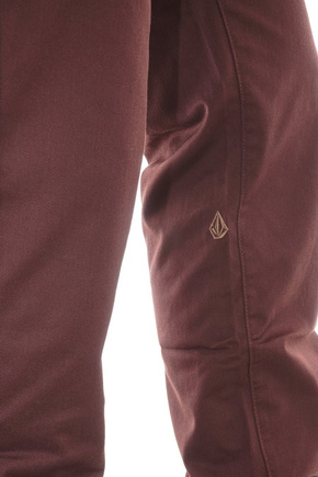 Kalhoty Volcom - Volcom Frickin Modern Stret (mahagon)