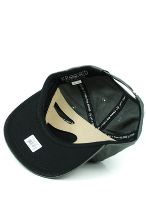 Baseballová čepice Krooked - Handy (charcoal)