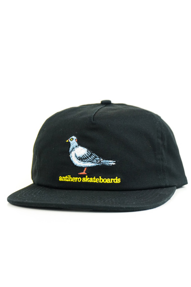 Kšiltovka Antihero - Pigeon Snapback (černá)
