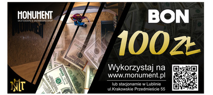 Dárkový poukaz na 100 PLN