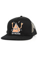 Baseballová čepice Toy Machine - Pyramid Mesh (černá)