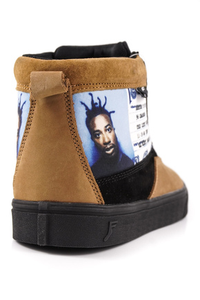 Footprint Obuv - ODB x FP Substance midtop (černá/tan)