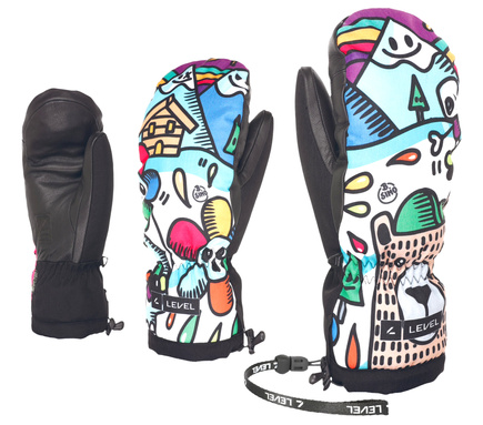 Snowboardové rukavice Level - Soul Mitt (PK rainbow)