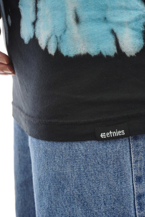 Tričko Etnies - Team Embroidery Wash (modrá/černá)