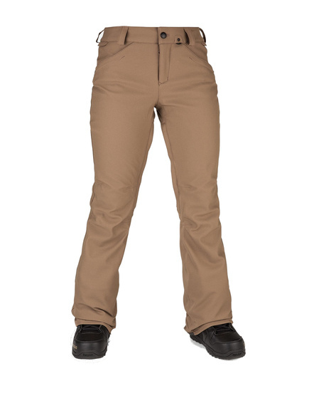 Dámské snowboardové kalhoty Volcom - WMN Grail 3D Stretch (coffee)