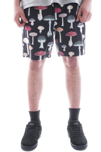Primitivní šortky - Ashbury boardshort black