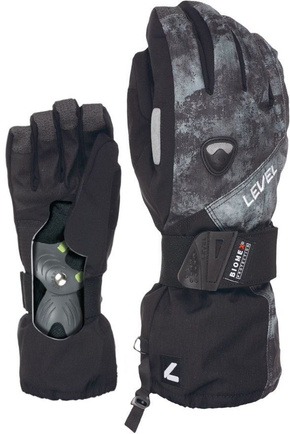 Snowboardové rukavice Level - Fly (černé) 
