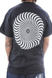 Tričko Spitfire - Classic Swirl Overlay černá/bílá/šedá