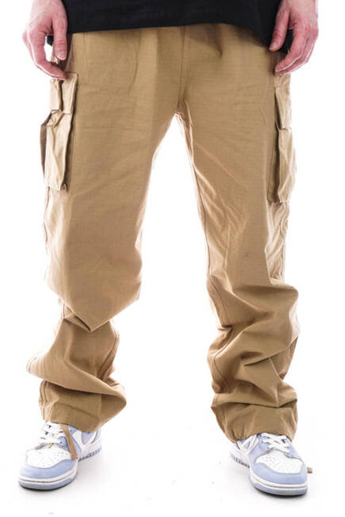 Kalhoty Spitfire - Big Head Fill khaki