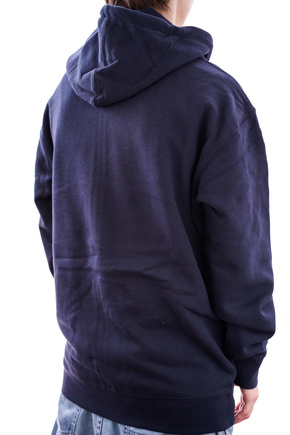 Mikina Krooked - Straight Eyes Zip (bordó/černá/bílá)