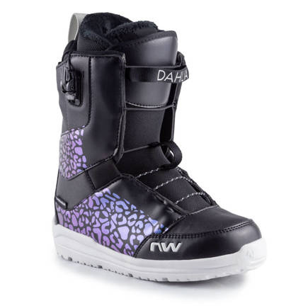 Dámské boty na snowboard Northwave - Dahlia SLS (black/iridescent)