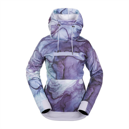Dámská snowboardová mikina Volcom - Hydro Riding HD (glacier ink)