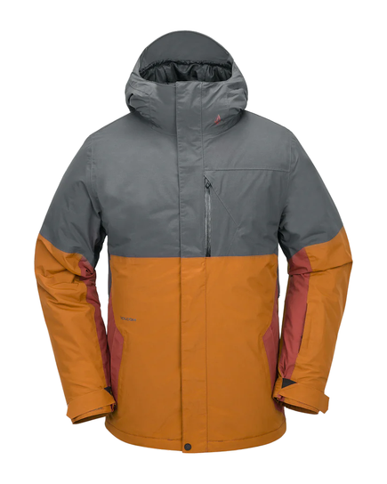 Volcom snowboardová bunda - L Ins Gore-Tex (karamelová)