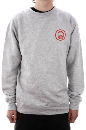 Mikina Spitfire - Crew Swirl Classic (heather/grey)