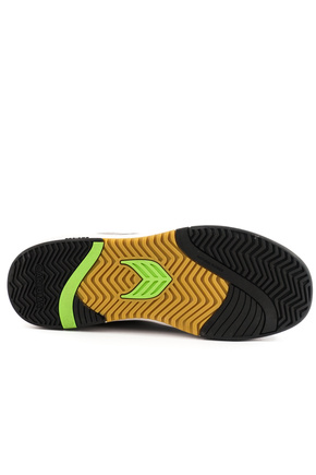 Boty Cariuma - Skategoat C25 Pro Charcoal Grey Suede Light Grey Mesh Ice Logo Yellow Sneaker