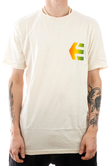 Tričko Etnies x Grizzly - Arrow (přírodní)