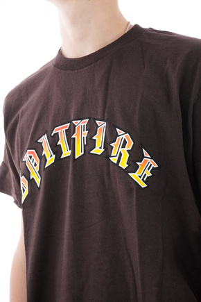 Tričko Spitfire - Old E FD FL (čokoláda)