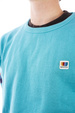 Mikina Brixton - Alton Crew (teal)