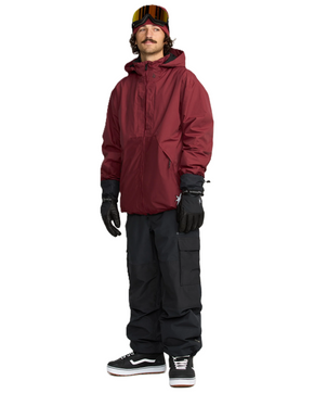Snowboardová bunda Volcom - Dua Ins Gore-Tex (červená)