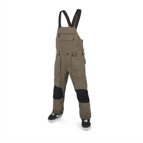 Snowboardové kalhoty Volcom - Roan BIB Overall (teak)