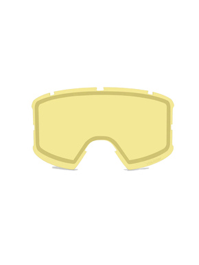 Zahradní brýle Volcom - matná černá/červený chrom + žlutá