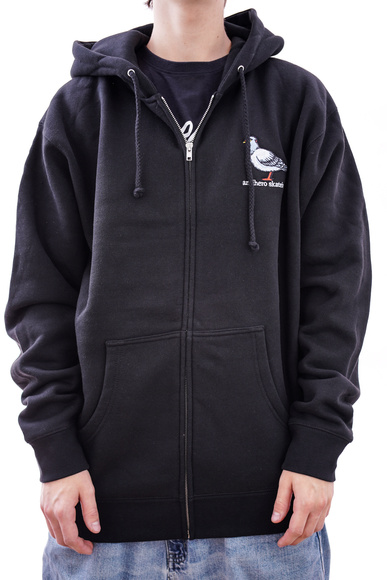 Mikina Antihero - Eagle Round Zip army/orange-yellow-white