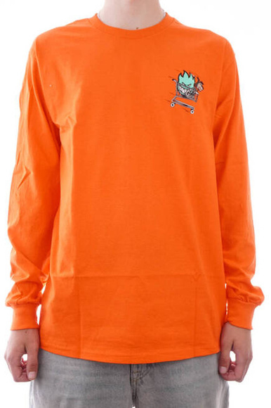 Spitfire x Gnarhunters Cart orange longsleeve