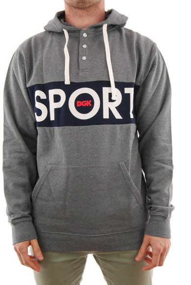 Mikina DGK - Sport Custom Hooded Fleece Sport Heather