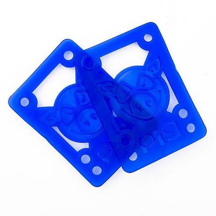Podložky PIG - 1/8" Soft Riser (modré)