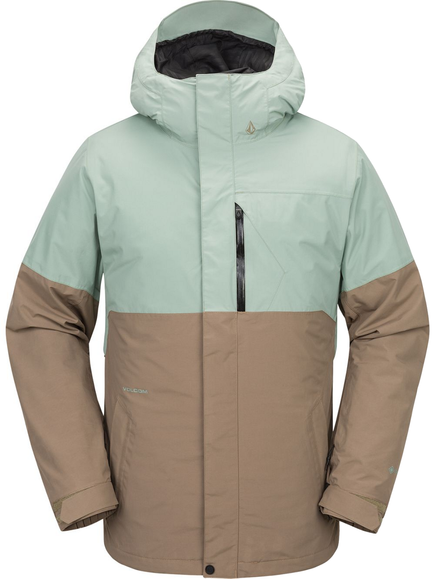 Volcom snowboardová bunda - L Ins Gore-Tex (agave)