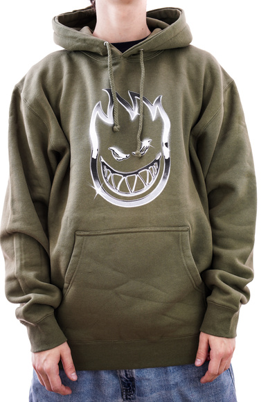 Mikina Spitfire - Burnout Solid (chrom/multi)