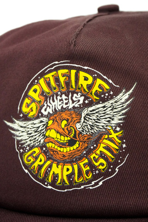 Baseballová čepice Spitfire - Flying Grimple maroon