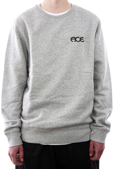 Mikina Ace - Crewneck Hutch šedá