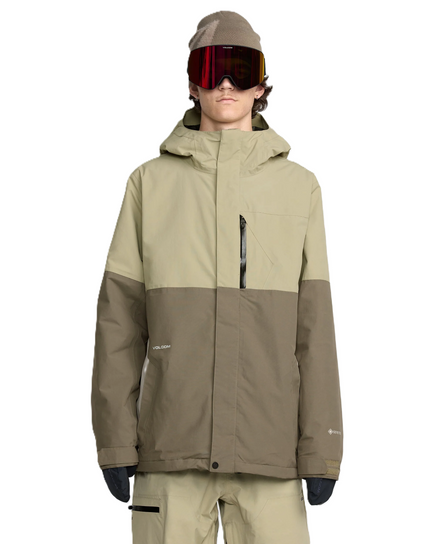 Volcom snowboardová bunda - L Ins Gore-Tex (agave)