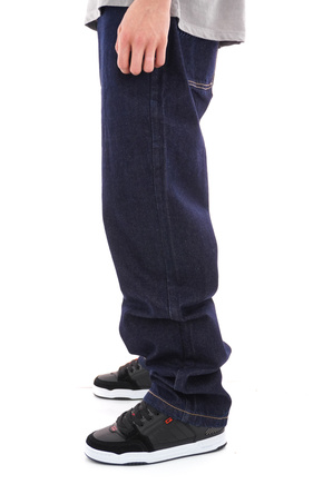 Kalhoty Spitfire - Big Head Fill Denim (tmavě praný)