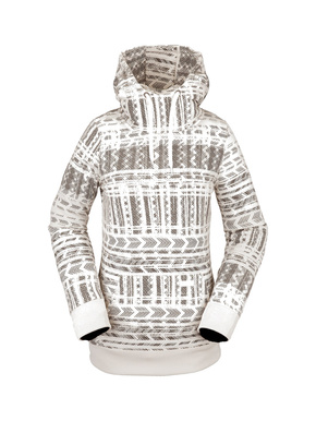 Dámská snowboardová mikina Volcom - Yerba Pullover Fleece (kost)