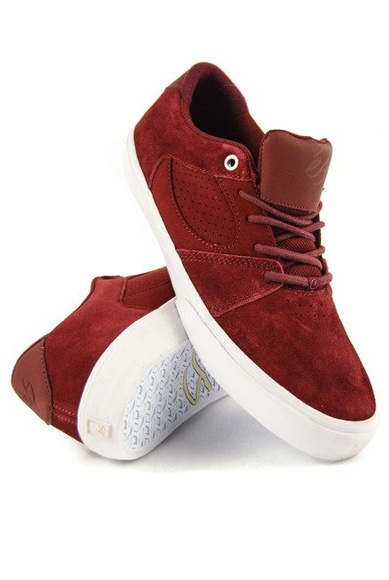 Boty éS - Square Three (bordó)