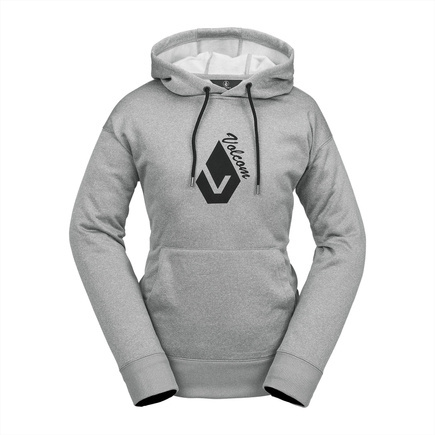 Dámská snowboardová mikina Volcom - Core Hydro HD (heather grey)