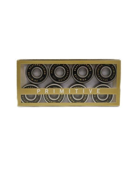 Primitivní ložiska - High Precision Skateboards Berings (White)