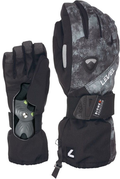 Snowboardové rukavice Level - Fly (černé) 