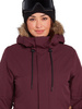 Dámská snowboardová bunda Volcom - WMN Shadow Ins (merlot)