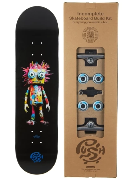 Push complete board - Rag Doll Guy InComplete (černý)