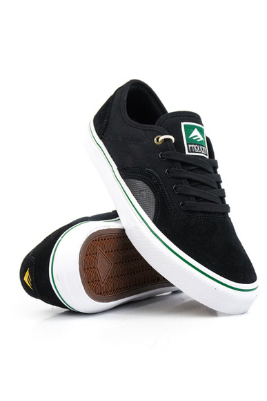 Boty Emerica - Provost G6 (černá/bílá/zlatá)