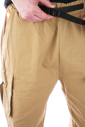 Kalhoty Spitfire - Big Head Fill khaki