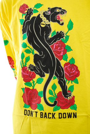 DGK Longsleeve - Neustupuj žlutá