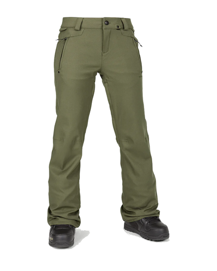 Dámské snowboardové kalhoty Volcom - Volcom Genus Stretch snowboardové kalhoty (břečťan)