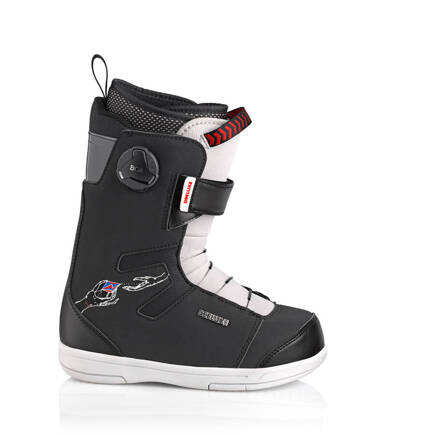 Dětské boty na snowboard Deeluxe - Rough Diamond (černé)