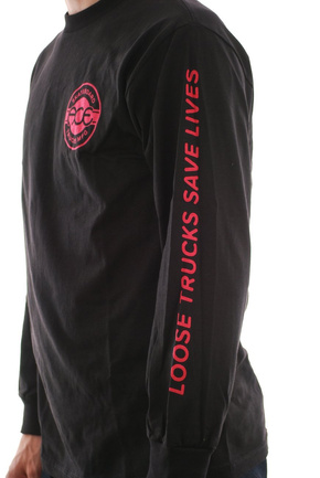 Ace - Retro dres s dlouhým rukávem černý