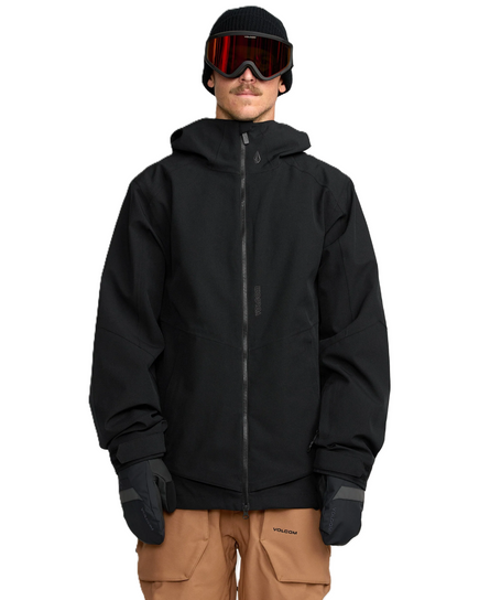 Snowboardová bunda Volcom - Brighton Full Zip Jacket (černá)
