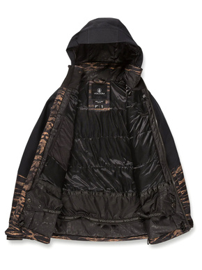 Dámská snowboardová bunda Volcom - WMN Shelter 3D Stretch (tygrovaný potisk)